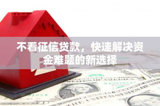 长春不看征信贷款，快速解决资金难题的新选择